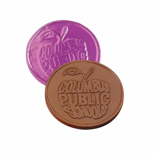 Wrapped Chocolate Shapes (1oz.) - Custom Cups Now