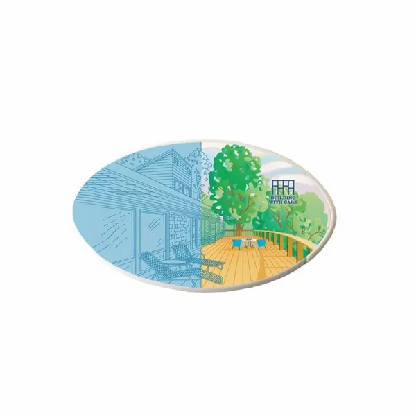 Oval Mint Card - Custom Cups Now