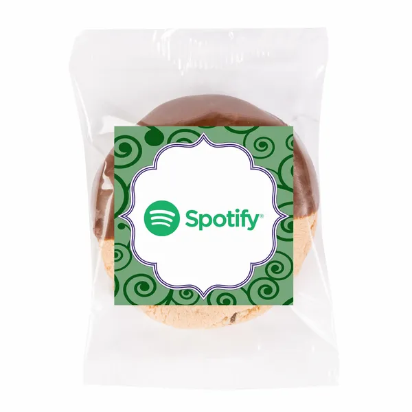 Fresh Beginnings Individually Wrapped Dipped Chocolate Chip Cookie - Custom Cups Now