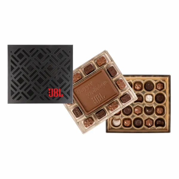 Custom Chocolate Delight Gift Box With Gourmet Truffles - Custom Cups Now