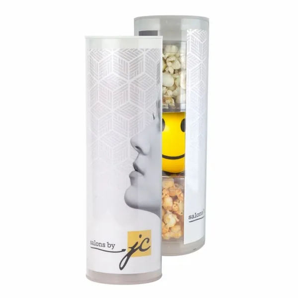 3 Piece Gift Stress Relief Popcorn Tube - Custom Cups Now