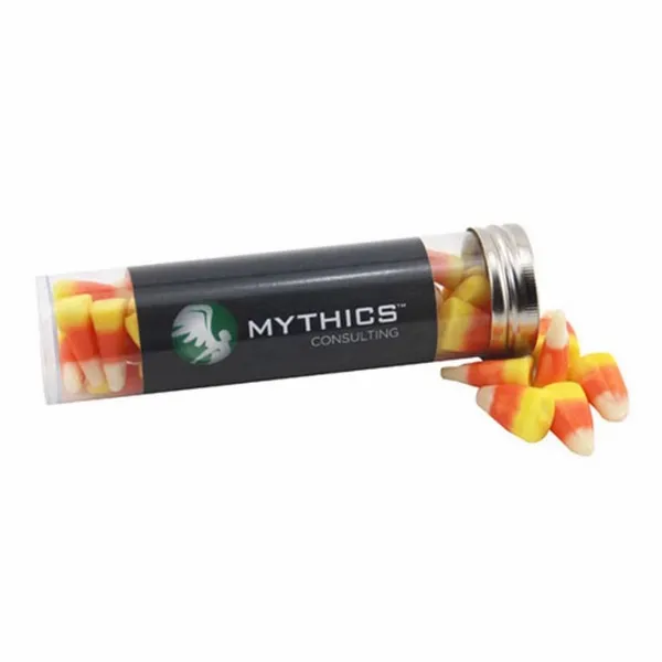 Tube with Candy Corn - TRB650 - Custom Cups Now