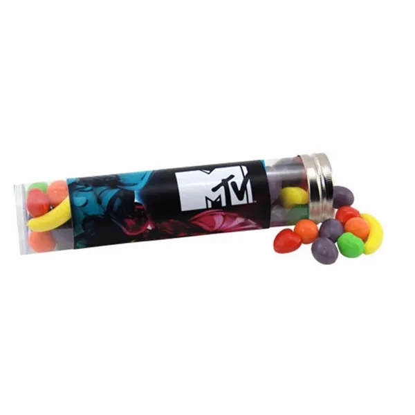 Tube with Candy Fruitz 6" Tube - Custom Cups Now