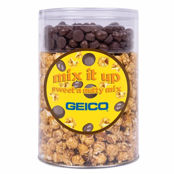 Popclusions - Sweet N Nutty Mix - Custom Cups Now