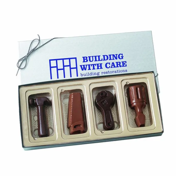 4 Chocolate Tools in a Gift Box - Custom Cups Now