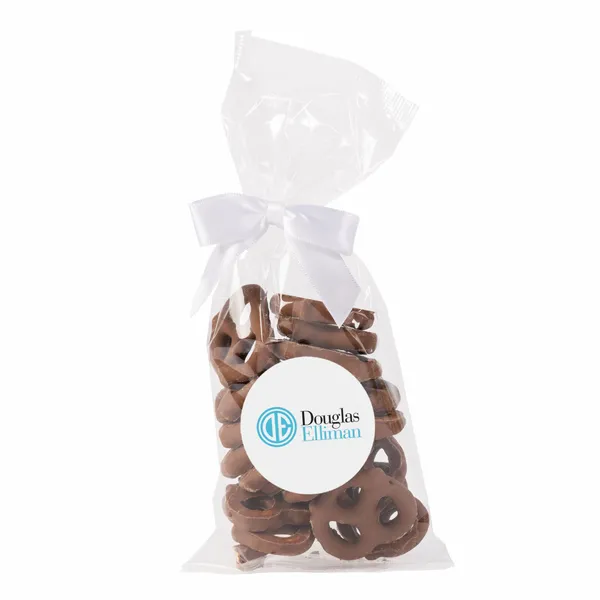 Mug Drops - Milk Chocolate Mini Pretzels - Custom Cups Now