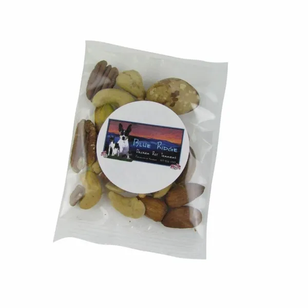 1oz. Goody Bags - Deluxe Mixed Nuts - Custom Cups Now