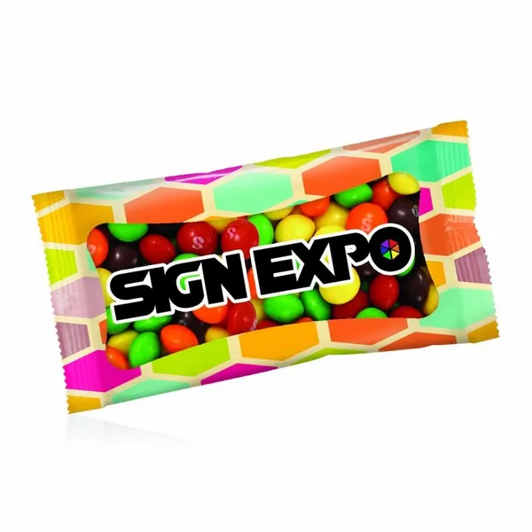 1oz. Full Color DigiBag™ with Skittles - Custom Cups Now