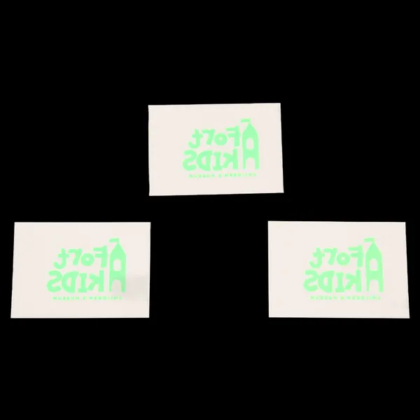 Custom Glow Green Tattoos - Custom Cups Now