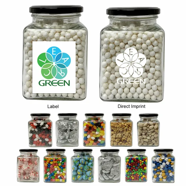 23 Oz. Glass Container - Custom Cups Now