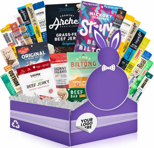 Bunny James Ultimate Jerky Lovers Gift Box - Custom Cups Now