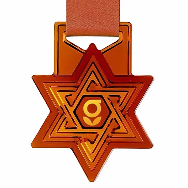 Star Glass Medal