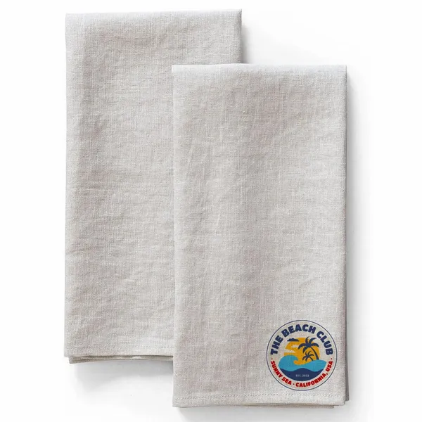 Linen Towels - Custom Cups Now