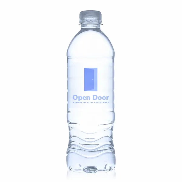 16.9 oz Standard Custom Label Water Bottles - Custom Cups Now