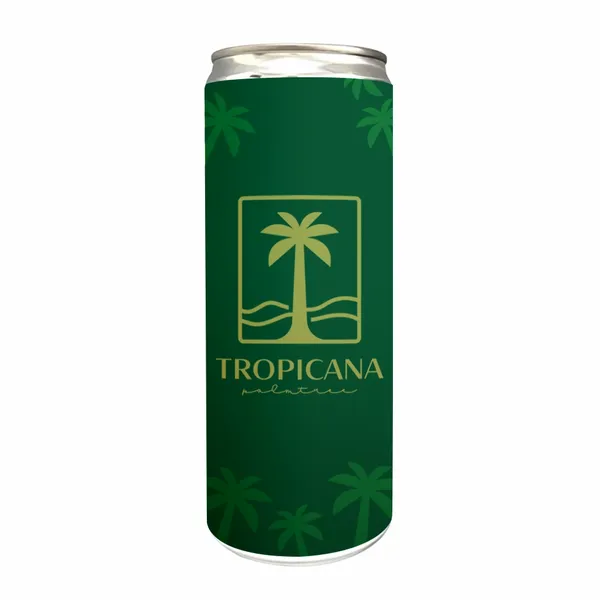 12 oz Can (with a wrap around label) - Custom Cups Now