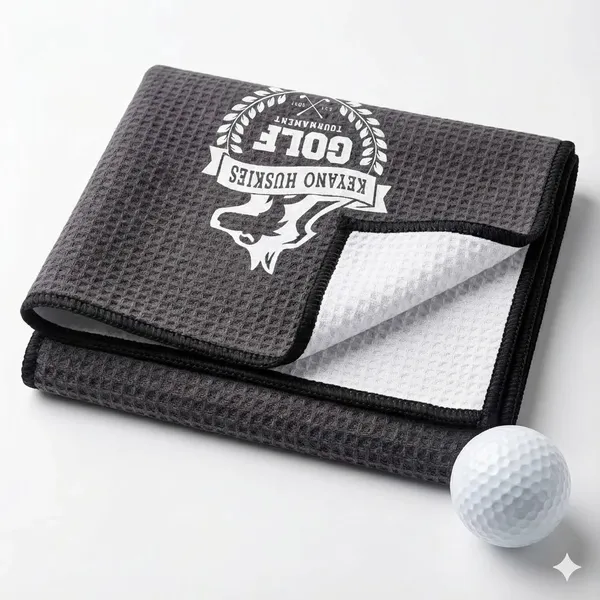 Custom Golf Towel - Custom Cups Now
