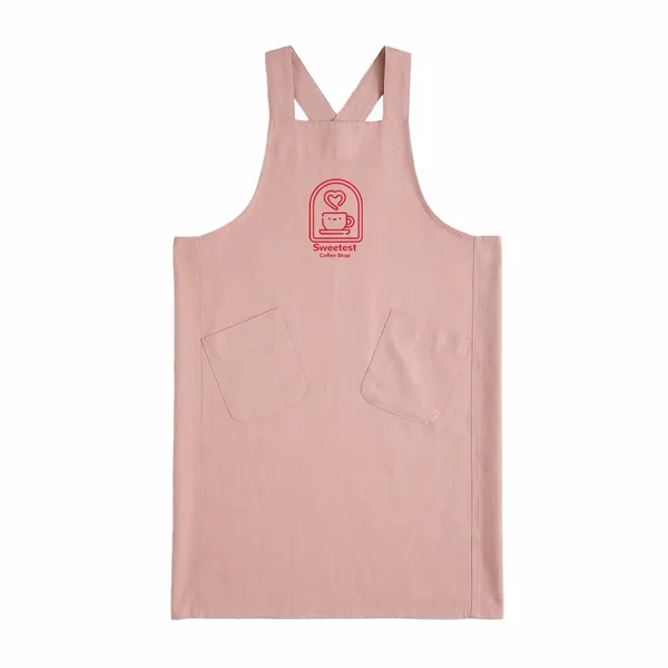 Soft-Touch Linen Aprons - Custom Cups Now