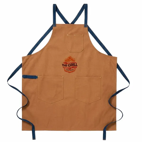 Artisan Heavy Duty Denim Aprons - Custom Cups Now