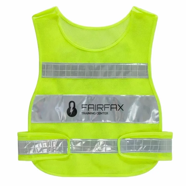 Mesh Reflective Safety Vests - Custom Cups Now