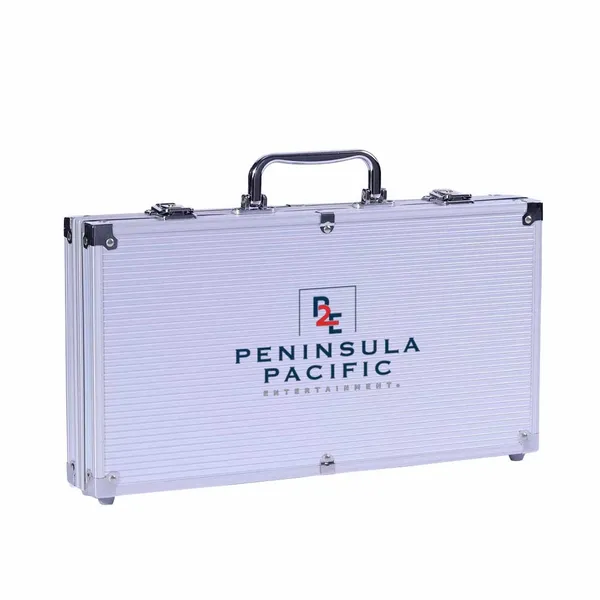 200ct Aluminum Poker Chip Cases