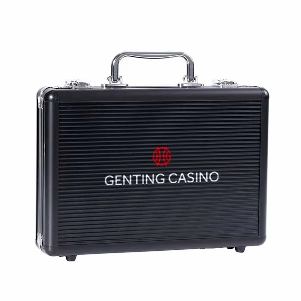 200ct Premium Aluminum Poker Chip Cases