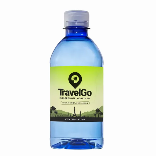 12 oz Plastic Bullet Bottle - Custom Cups Now