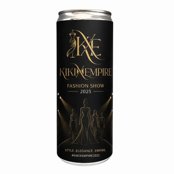 12 oz Can (with a wrap around label) - Custom Cups Now