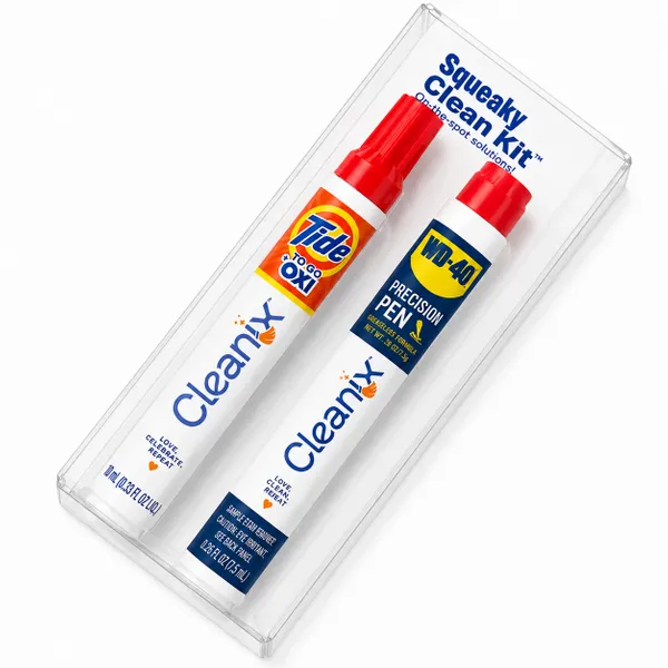 Squeaky Clean Kit - WD-40® Precision Pen and Tide® to Go + Oxi Travel Kits