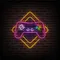 Gamer Joystick Neon Sign - Custom Cups Now