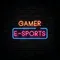 Gamer E-Sport Neon Sign - Custom Cups Now