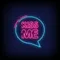 Kiss Me Neon Sign - Custom Cups Now