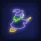 Witch Neon Sign - Custom Cups Now