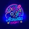 Acoustic Night Party Neon Sign - Custom Cups Now