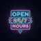 24/7 Open Hours Neon Sign - Custom Cups Now