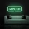 GAME ON Greeny Neon Sign - Custom Cups Now