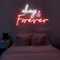 Always And Forever Neon Sign - Custom Cups Now