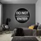 Do Not Enter Neon Sign - Custom Cups Now