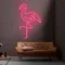 Flamingo Neon Light - Custom Cups Now