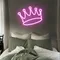Majestic Pink Crown Neon Sign - Custom Cups Now