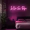 La Vie En Rose Neon Sign - Custom Cups Now