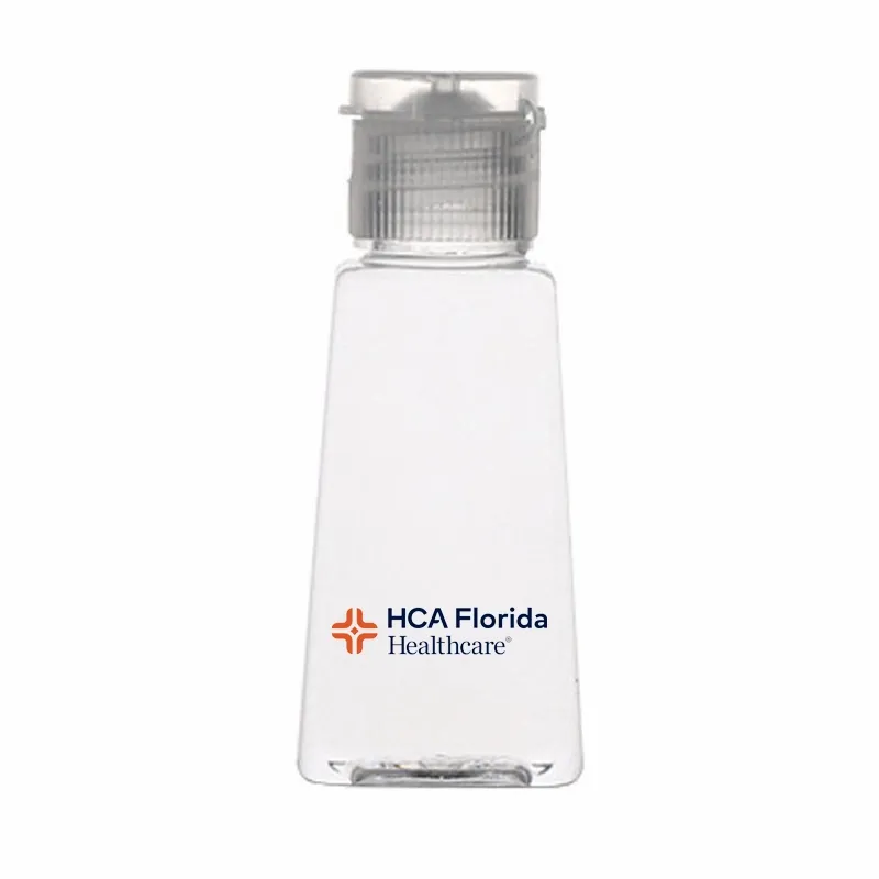 Sanitizer Triangle Bottles - Custom Cups Now
