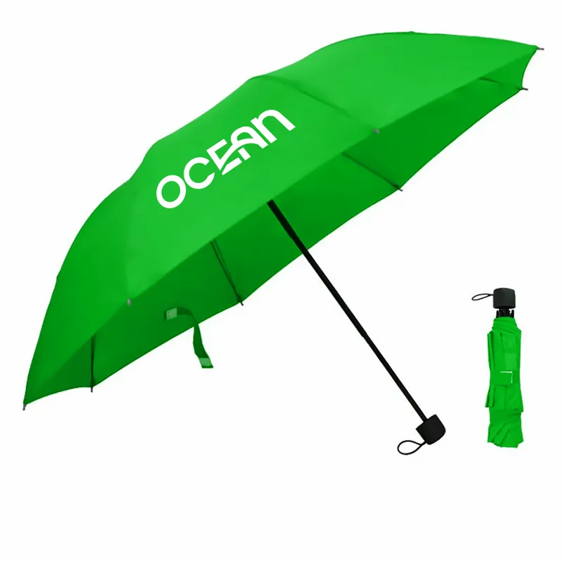 Compact Foldable Umbrella - 42 in Arc - Custom Cups Now