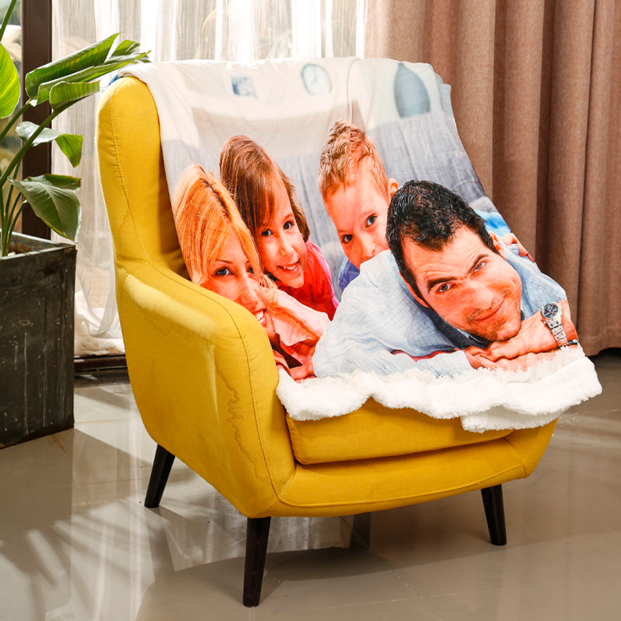 Sherpa Blanket - Custom Cups Now