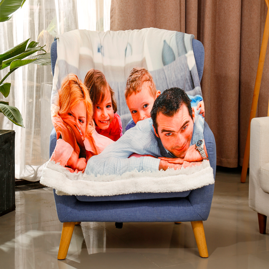 Sherpa Blanket - Custom Cups Now