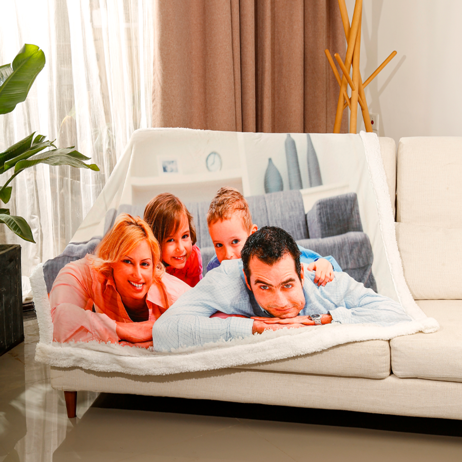 Sherpa Blanket - Custom Cups Now