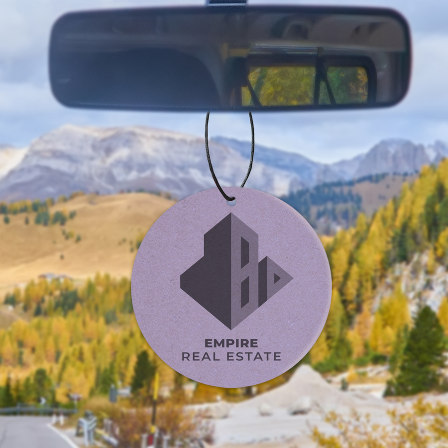 Eco Kraft Paper Air Freshener - Custom Cups Now