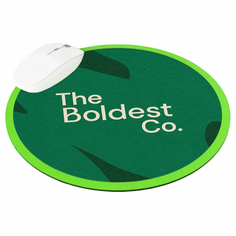 Custom Round Mouse Pad - Custom Cups Now
