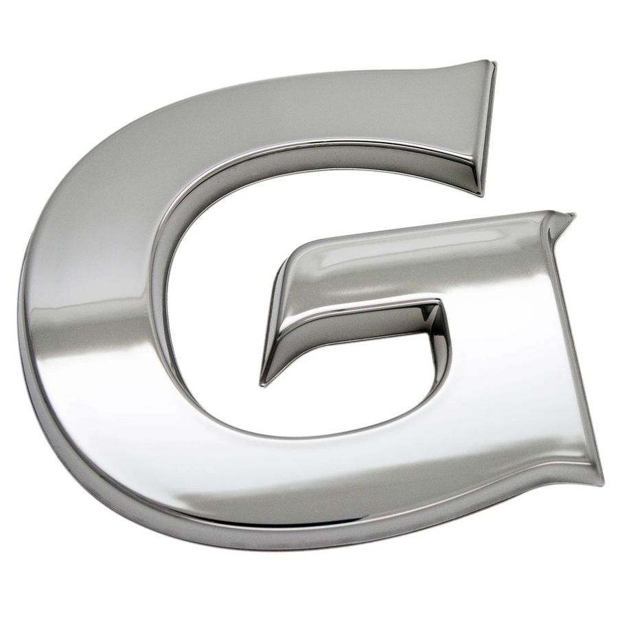 Die Struck Metal Car Badges - Custom Cups Now
