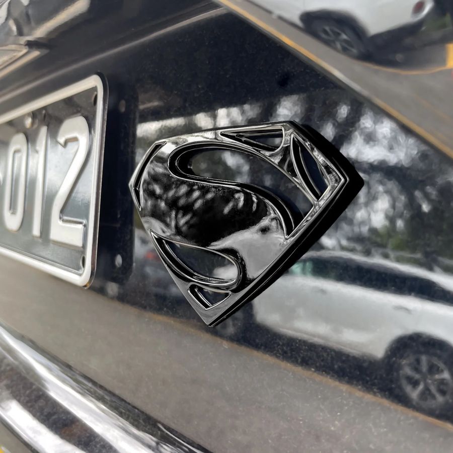 Die Struck Metal Car Badges - Custom Cups Now