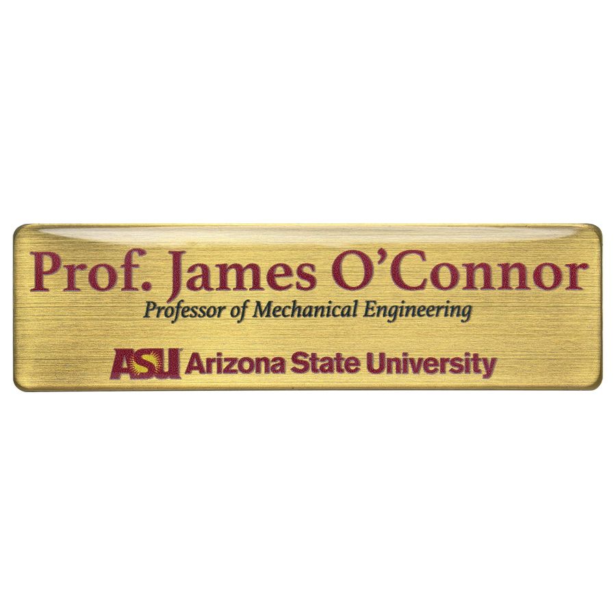 Epoxy Dome Name Badges - Custom Cups Now